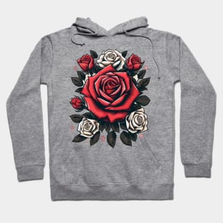 Beautiful Rose Flowers T-shirt . Hoodie